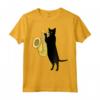 Camicia per Sassofono con Gatto - Regalo per Sax - Maglietta da Gioco per Musicisti Jazz e Amanti dei Gatti