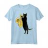 Camicia per Sassofono con Gatto - Regalo per Sax - Maglietta da Gioco per Musicisti Jazz e Amanti dei Gatti