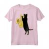 Camicia per Sassofono con Gatto - Regalo per Sax - Maglietta da Gioco per Musicisti Jazz e Amanti dei Gatti