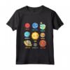 Bambino Sistema Solare Astronaut Pianeti Spaceman Space Nano Maglietta - Esplora l'Universo con Stile - Regalo Unico per Amanti dello Spazio