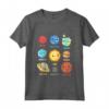 Bambino Sistema Solare Astronaut Pianeti Spaceman Space Nano Maglietta - Esplora l'Universo con Stile - Regalo Unico per Amanti dello Spazio