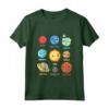 Bambino Sistema Solare Astronaut Pianeti Spaceman Space Nano Maglietta - Esplora l'Universo con Stile - Regalo Unico per Amanti dello Spazio