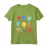 Bambino Sistema Solare Astronaut Pianeti Spaceman Space Nano Maglietta - Esplora l'Universo con Stile - Regalo Unico per Amanti dello Spazio