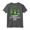 Happy St Patricks Day Gnomes - Maglietta divertente per San Patrizio - Regalo festoso per Saint Paddys Day - Costume irlandese