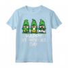 Happy St Patricks Day Gnomes - Maglietta divertente per San Patrizio - Regalo festoso per Saint Paddys Day - Costume irlandese