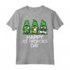 Happy St Patricks Day Gnomes - Maglietta divertente per San Patrizio - Regalo festoso per Saint Paddys Day - Costume irlandese