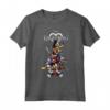HapTiger Kingdom Hearts Group Shot Action Pose Logo Maglietta - Officially Licensed Vintage T-Shirt for Men, Women, Boys, and Girls