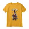 HapTiger Kingdom Hearts Group Shot Action Pose Logo Maglietta - Officially Licensed Vintage T-Shirt for Men, Women, Boys, and Girls