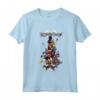 HapTiger Kingdom Hearts Group Shot Action Pose Logo Maglietta - Officially Licensed Vintage T-Shirt for Men, Women, Boys, and Girls