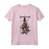 HapTiger Kingdom Hearts Group Shot Action Pose Logo Maglietta - Officially Licensed Vintage T-Shirt for Men, Women, Boys, and Girls