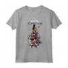 HapTiger Kingdom Hearts Group Shot Action Pose Logo Maglietta - Officially Licensed Vintage T-Shirt for Men, Women, Boys, and Girls