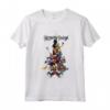 HapTiger Kingdom Hearts Group Shot Action Pose Logo Maglietta - Officially Licensed Vintage T-Shirt for Men, Women, Boys, and Girls