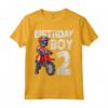 Motocross MX 2° Compleanno Bambini - Maglietta Tema Dirt Bike per 2 Anni - Ideale per Feste a Tema e Regali Compleanno