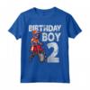 Motocross MX 2° Compleanno Bambini - Maglietta Tema Dirt Bike per 2 Anni - Ideale per Feste a Tema e Regali Compleanno