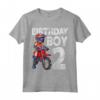 Motocross MX 2° Compleanno Bambini - Maglietta Tema Dirt Bike per 2 Anni - Ideale per Feste a Tema e Regali Compleanno