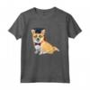 Graduate Tee Welsh Corgi Laurea - Maglietta Divertente Regalo per Laureandi - Ideale per Amanti dei Cani