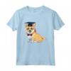 Graduate Tee Welsh Corgi Laurea - Maglietta Divertente Regalo per Laureandi - Ideale per Amanti dei Cani
