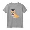 Graduate Tee Welsh Corgi Laurea - Maglietta Divertente Regalo per Laureandi - Ideale per Amanti dei Cani