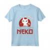In My World We Call This Neko - Kawaii Neko Cat Anime Manga Maglietta - Ideale per Otaku e Amanti dei Gatti Neko