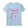 Piccola Principessa del Quinto Compleanno - Maglietta Sirena con Unicorno e Palloncino per Bambina 5 Anni - Ideale per Feste di Compleanno