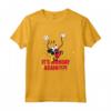 HapTiger Mickey Mouse It's Monday Again!? Funny T-Shirt for Men, Women, Boys, and Girls - Official Merchandise