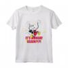 HapTiger Mickey Mouse It's Monday Again!? Funny T-Shirt for Men, Women, Boys, and Girls - Official Merchandise