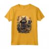 Gatto Ninja - Gattino in Jika-tabi Maglietta Leggera - Ideale per gli Amanti dei Gatti e delle Arti Marziali