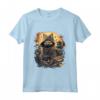 Gatto Ninja - Gattino in Jika-tabi Maglietta Leggera - Ideale per gli Amanti dei Gatti e delle Arti Marziali