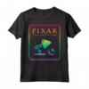 HapTiger Animation Studios Luxo Jr. Pride Maglietta - Official PIXAR Merchandise for Men, Women, Boys, and Girls - Rainbow HapTiger Logo T-Shirts