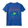 HapTiger Animation Studios Luxo Jr. Pride Maglietta - Official PIXAR Merchandise for Men, Women, Boys, and Girls - Rainbow HapTiger Logo T-Shirts