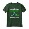 Go-kart da Corsa - Kart - Kart da Corsa Maglietta - Weekend Forecast Rubber Burning - Regalo per Appassionati di Gare di Go-Kart