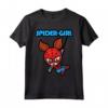 HapTiger Spider-Girl Swinging Cute Kawaii Maglietta - Officially Licensed Apparel for Fans