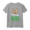 Metal Kid Heavy Metal Rock Music Maglietta - Ideale per Bambini e Ragazzi Amanti della Musica Metal e Rock