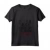 HapTiger The Upside Down Logo Maglietta con Collo a V - Officially Licensed Apparel for Fans