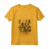 HapTiger The Upside Down Logo Maglietta con Collo a V - Officially Licensed Apparel for Fans