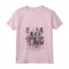 HapTiger The Upside Down Logo Maglietta con Collo a V - Officially Licensed Apparel for Fans