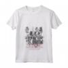 HapTiger The Upside Down Logo Maglietta con Collo a V - Officially Licensed Apparel for Fans