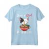 Kawaii Neko Just A Girl Who Loves Cats And Ramen Maglietta - Cute Anime Lover T-shirt for Women and Girls - Perfect for Otaku and Cosplay Fans