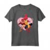HapTiger Spider-Man & Mary Jane Variant Cover Valentine’s Day Maglietta - Romantic Tee for Men, Women, Boys, Girls - Official Marvel Merchandise