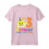 Bambino My 3rd Birthday – Baby Party Shark Regali per ragazzi – Bambini Maglietta - Compleanno di 3 anni