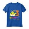 Bambino My 3rd Birthday – Baby Party Shark Regali per ragazzi – Bambini Maglietta - Compleanno di 3 anni
