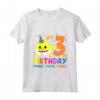 Bambino My 3rd Birthday – Baby Party Shark Regali per ragazzi – Bambini Maglietta - Compleanno di 3 anni