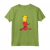 HapTiger Bart Devil Suit Treehouse of Horrors Halloween Maglietta - Official Merchandise for Halloween Fun - Funny Bart Simpson Tee Shirt