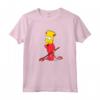 HapTiger Bart Devil Suit Treehouse of Horrors Halloween Maglietta - Official Merchandise for Halloween Fun - Funny Bart Simpson Tee Shirt