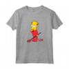 HapTiger Bart Devil Suit Treehouse of Horrors Halloween Maglietta - Official Merchandise for Halloween Fun - Funny Bart Simpson Tee Shirt