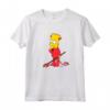 HapTiger Bart Devil Suit Treehouse of Horrors Halloween Maglietta - Official Merchandise for Halloween Fun - Funny Bart Simpson Tee Shirt