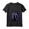 HapTiger Sleeping Beauty Maleficent Dragon Silhouette Maglietta con Collo a V - T-shirt Uomo Disney con Design Artistico