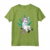 Stoned High Unicorn Marijuana Cannabis Stoner Maglietta - Ideale per Compleanno o Natale - Regalo Divertente per Amanti degli Unicorni e della Cannabis