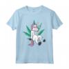 Stoned High Unicorn Marijuana Cannabis Stoner Maglietta - Ideale per Compleanno o Natale - Regalo Divertente per Amanti degli Unicorni e della Cannabis