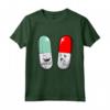 Farmacista Pillole Happy Pills - Maglietta Regalo Divertente per Studenti di Farmacia e Farmacisti - Ideale per Compleanno, Natale o Apprezzamento